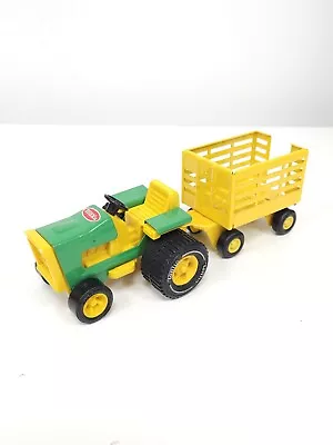 Vintage TONKA Farm Garden Tractor 811002 With Trailer 55321 Near Mint Condition • £34.99