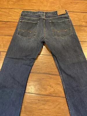 American Eagle 36x30 (Tag 34x30) Relaxed Medium Wash Denim Jeans 100% Cotton • $16.99