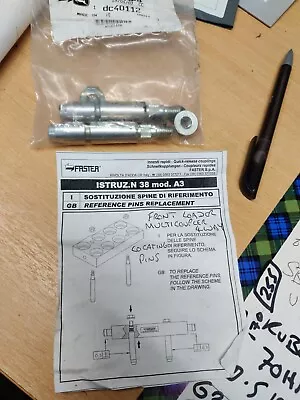 John Deere Dc40112 Quick Release Locating Pins  Loader Tractor Bucket  • £9.99