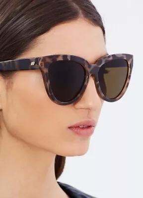 Le Specs Tortoise Shell Sunglasses Model: Liar Liar As New • $18