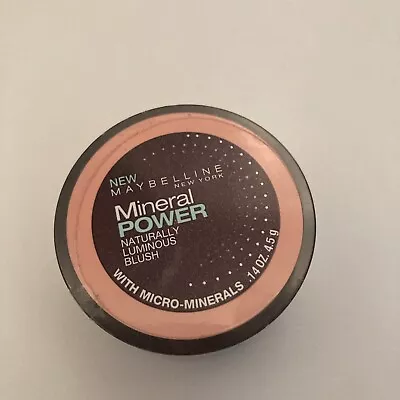 Maybelline Mineral Power Blush Naturally Luminous Blush True Peach /14oz • $12.95