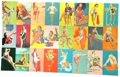 1940 Complete Set Of 32 Mutoscope Cards - Glorified Glamour Girls • $189.54