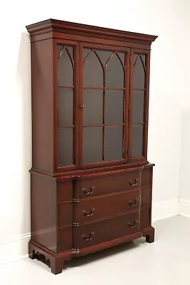 GEORGETOWN GALLERIES Mahogany Georgian China Cabinet • $1395