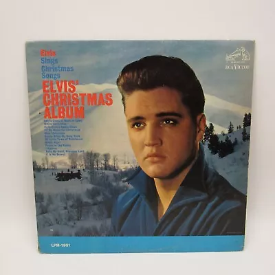 Elvis' Christmas Album Vinyl LP Record LPM-1951 Mono RCA Victor Presley VG/G • $22.98