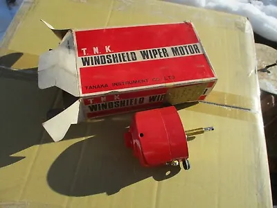Windshield Wiper Motor T.N.K. Tanaka 1550-0752 12 Volt • $75