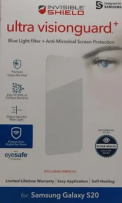 $8.95 • Buy #1237  ZAGG  Ultra Visionguard+ Screen Protector For Samsung Galaxy S20