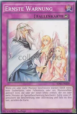 Yugioh SDSE-DE039 Serious Warning • £1.74