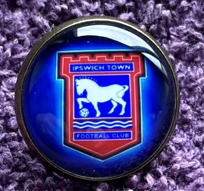 New  Ipswich Town Quality  Enamel /Metal / Silicone Pin Badge Uk Seller 2cm • £3