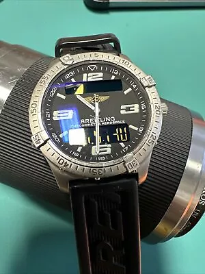 Breitling Aerospace Gray Men's Watch - E75362 • $800