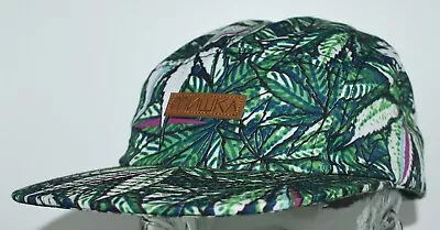 Mishka MNWKA Mr Nice Guy 5-Panel Green Adjustable Cap Hat Leather Patch RARE • $34.99