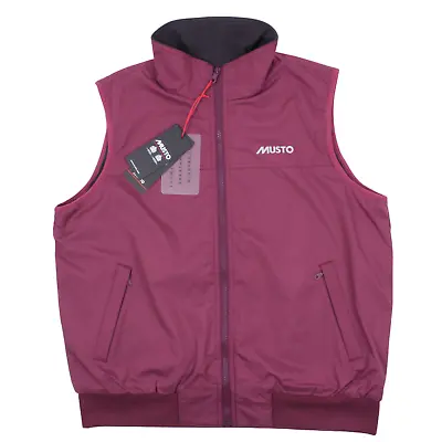 Musto Snugs Fleece Gilet New With Tags Plum • £54.99