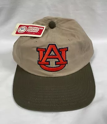 Auburn Tigers Vintage Hat Cap Beige Shirt Jersey New • $16.99