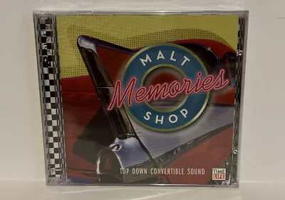 Malt Shop Memories: Top Down Convertible Sound Time Life CD USA NEW • $13.99
