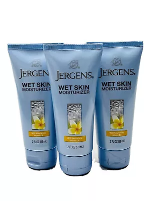 3 Jergens Wet Skin Nourishing Monoi Oil Moisturizer 2oz TRAVEL SIZE • $22.99