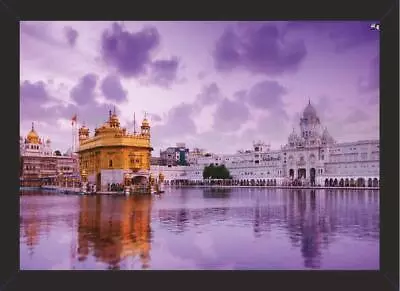 Indian Traditional Golden Temple Painting For Decoration • $24.56