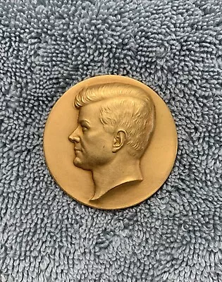 1971 Kennedy Center Medallic Art Co. 1/10 14KT Gold Filled Medal 51 Grams • $350