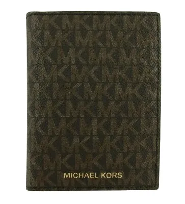 Michael Kors Womens Passport Wallet Brown • $48.95