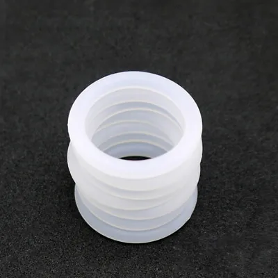 $3.29 • Buy CS 3mm/3.5mm/4mm/5mm Silicone O-Ring White Food Grade Sealing Gasket All Sizes