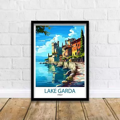 Lake Garda Italy Travel Print • £17
