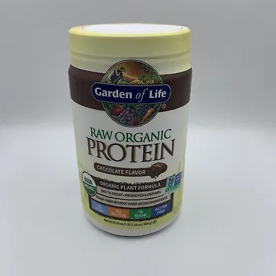 $31.05 • Buy Garden Of Life RAW Organic Protein Plant Formula Chocolate 23.28 Oz New
