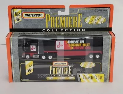 Matchbox Premiere Collection Rigs Series 2 Kenworth COE Jiffy Lube Diesel Truck • $23.44