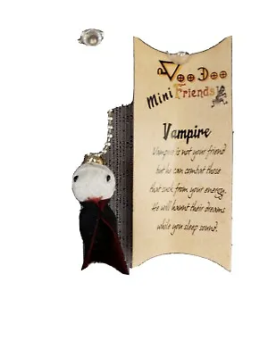 Vampire - Novelty Voodoo Doll Mini Friends Keychain • $5.50