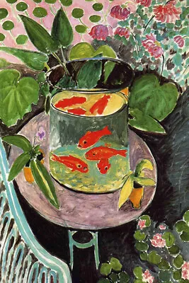 Henri Matisse Goldfish Cool Wall Decor Art Print Poster 12x18 • $10.98