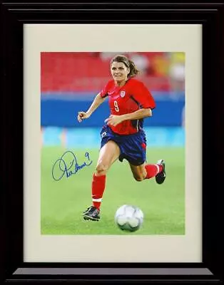 16x20 Framed Mia Hamm Autograph Replica Print - Red Jersey • $74.99