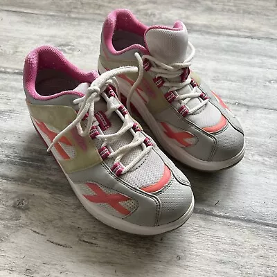 MBT Sneakers Women’s Size 7.5 Rocker Bottom Walk With Pink Lace Up • $15.99