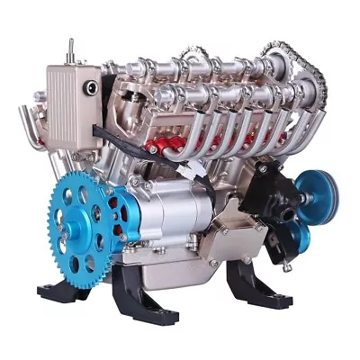 DM118 V8 Engine Model Metal Mechanical Engine Science Experiment Physics DIY Toy • $898.49