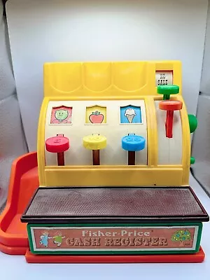 1974 Fisher Price Cash Register #926 - Vintage Bell And Drawer Working! EUC! • $24.99