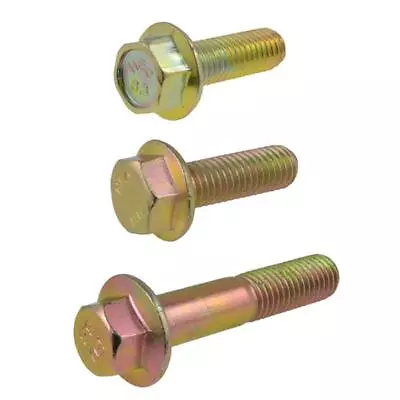 M5 M6 M8 Metric Hex Flange Bolt Class 8.8 JIS Set Screw Zinc Yellow • $415