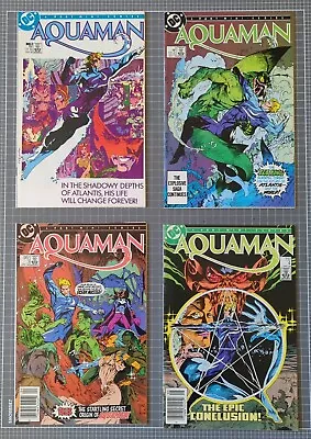 DC Comics Aquaman #1-4 With Ocean Master & Sea King Full Set Run 1986 • $7.99