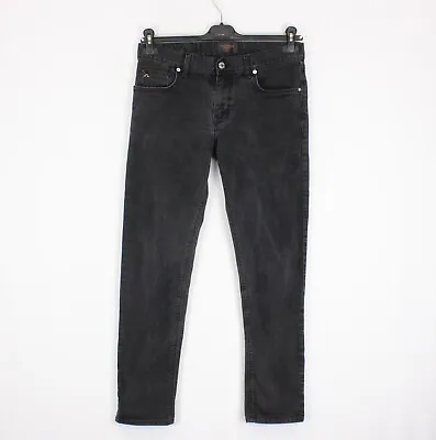 J. LINDEBERG Men's Jeans Size W32 L29 Slim Fit Straight Grey Stretch Denim K4479 • $31.52
