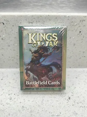 Kings Of War 2nd Edition Battlefield Cards Mantic Games Fantasy Second Edition • £7.50