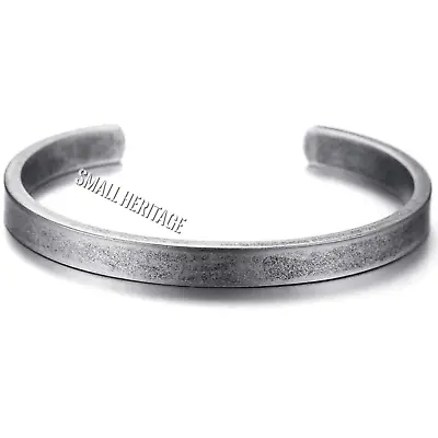 Viking Cuff Bracelet Bangle Men Women Stainless Steel Norse Ancient Style Odin • $18.62