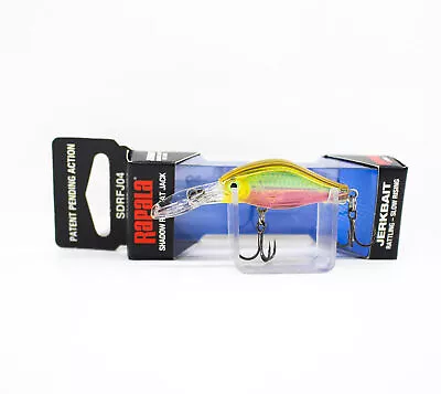 Rapala Shadow Rap Fat Jack 04 Floating Lure SDRFJ04/GHS (7113) • $29.26