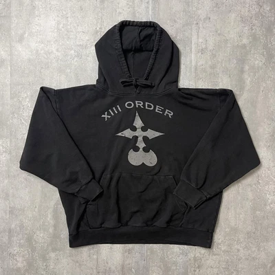 £92.74 • Buy Kingdom Hearts HOODIE  Rare Vintage Color Black Size XL Length 59cm Width 65cm