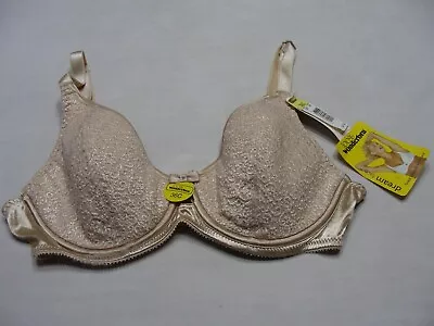 DREAM LACE 100% WONDERBRA - SIZE 36C - Vintage Lined Stretch Lace Bra! • $13.99