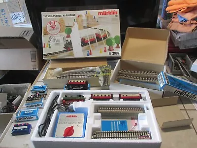 Marklin HO Train Set 2902 Boxed Extra Track Extra Car Switch Track Nice Set • $249.95