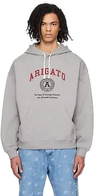 AXEL ARIGATO University Hoodie - Grey - Small - BNWT • £89.99