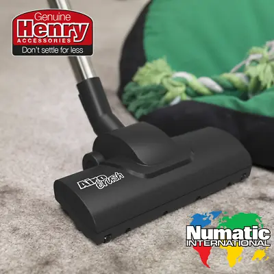 HENRY XTRA HVX200a Numatic Turbo Airo Brush Head Genuine BLK Hoover Vacuum Tool • £24.50