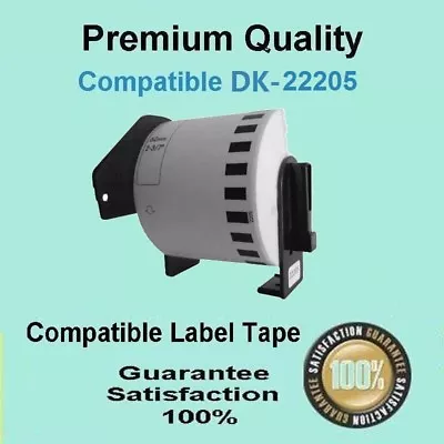 2 Multipurpose Label DK-22205 62mmx30.48mm Compatible With Brother QL-570 QL-550 • $18.50