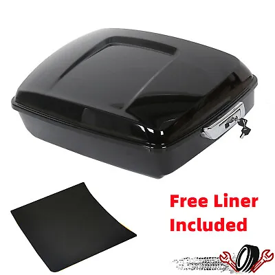10.7  Chopped Tour Pak Pack Trunk For Harley Davidson Touring Street Glide 14-23 • $149.99