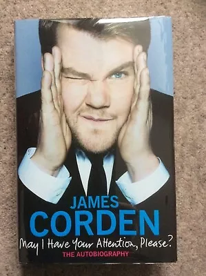 Signed Autographed  Book . James Corden . May I Have Your Attention Please?  • £32.99