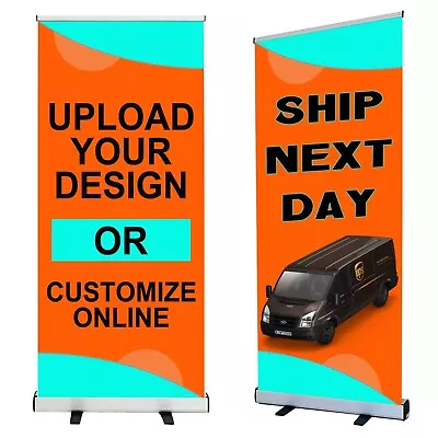 Custom Printing Retractable Banner 60 X80  With Banner Stand And Carry Bag • $255.99