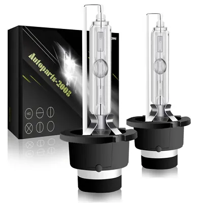 2x D2S HID Xenon Replacement High/Low Beam Headlight Lamp Bulbs White 6000K 35W  • $17.95