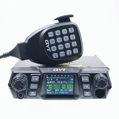 QYT KT780 Plus Mobile Radio 100W Quad Display Car Truck Amateur HAM Transceiver • $156.99