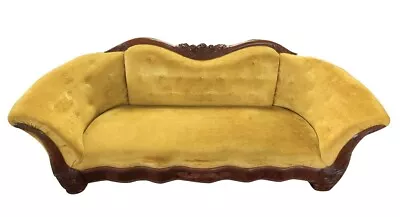 Mid 19th Century Antique Victorian Empire Sofa Mahogany 83.5″W PA6209MZ • $400