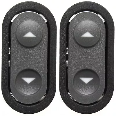 Window Switch Set For 90-94 Chevrolet C1500 K1500 GMC C1500 Front Gray 1 Button • $16.85